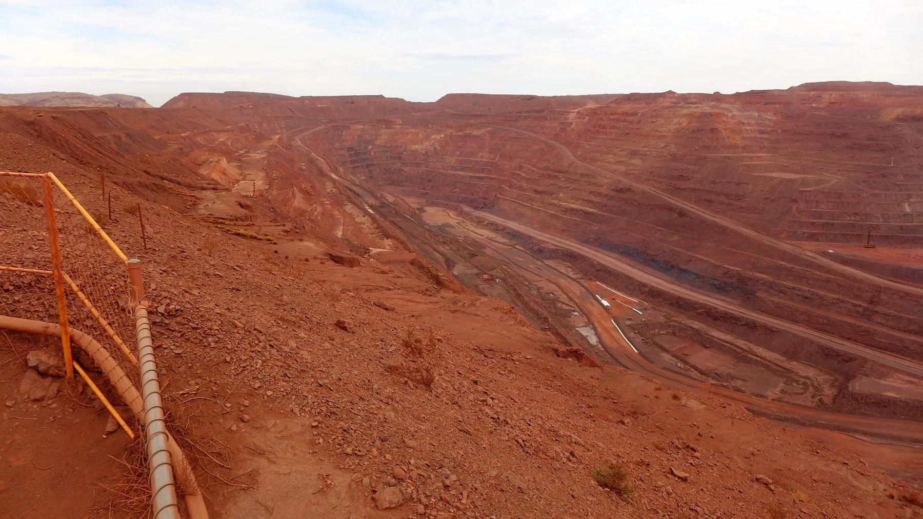 Mount Whaleback iron ore mine in the Pilbara, Western Australia